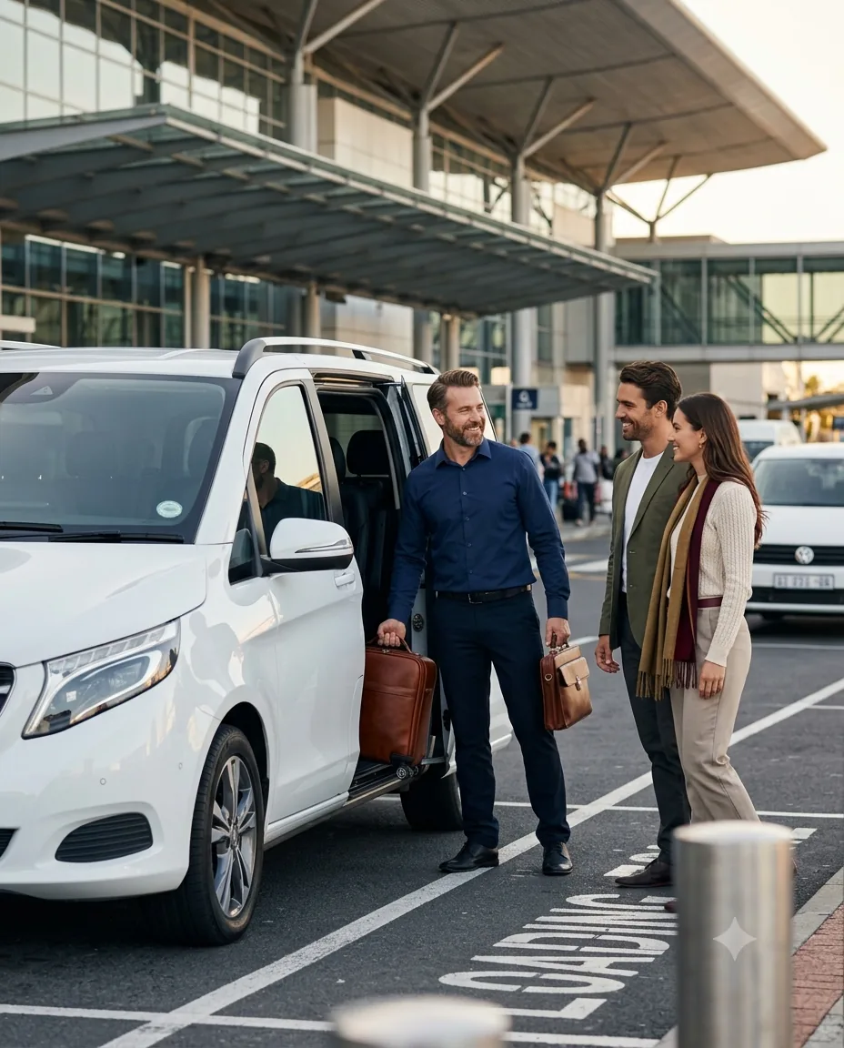 Cape Town airport arrival with private transfer service